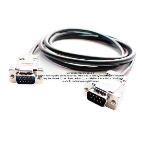 Cable para monitor Multisync DB9 a VGA de 1.8 m