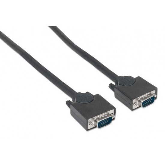 Cable VGA SVGA (HD15) macho a macho de 11 m