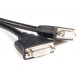 Adaptador Cable LFH59 DMS 59 macho a doble DVI-I (24+5 pin) hembra