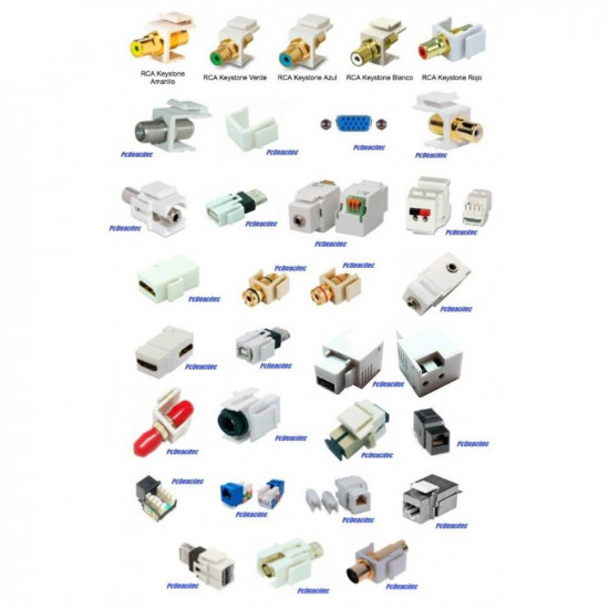 Placa Tapa Decora HDMI + 2 Jack RJ45 Cat5e en ABS Placa Tapa Decora HDMI + 2 Jack RJ45 Cat5e en ABS