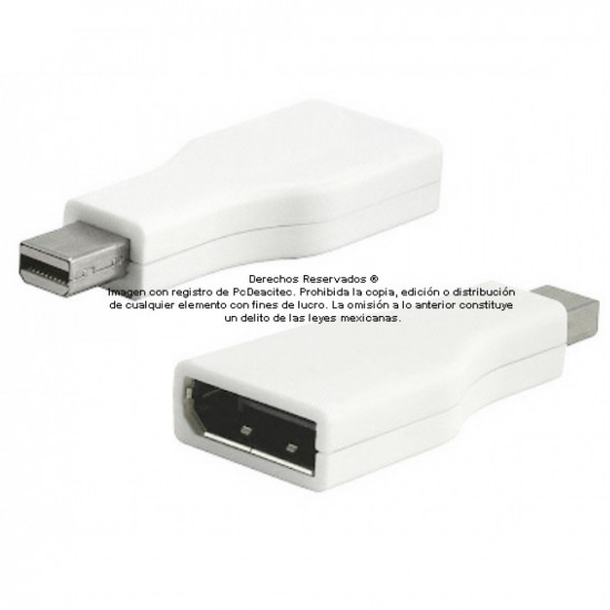 Adaptador DisplayPort hembra a Mini DisplayPort macho