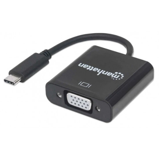 Convertidor USB-C 3.1 a VGA y SVGA