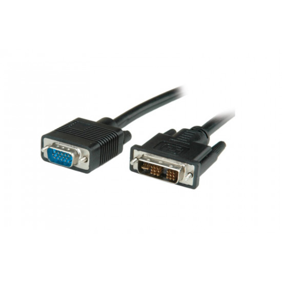 Cable DVI-I macho (18+5) pin a VGA macho de 14.8 m