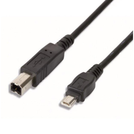 Cable USB tipo B a Mini USB tipo A OTG de 1.8 m