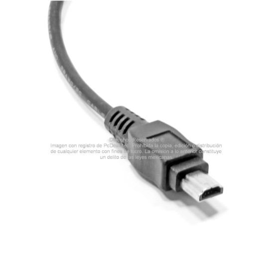 Cable extension mini USB tipo A a USB 2.0 hembra tipo A