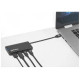 USB-C a HUB 2 puertos USB 3.2 y 2 puertos USB-C