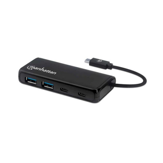 USB-C a HUB 2 puertos USB 3.2 y 2 puertos USB-C