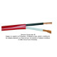 Metro de Cable Belden 2x12 AWG 5000UE multifilar para control, voz y datos, venta por metro