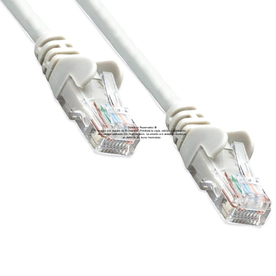 Cable de Red UTP Cat5e, Patch Cord de fábrica 2 m