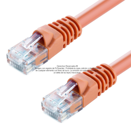 Cable de Red UTP Crossover Cat6, Patch Cord de fábrica 7.5 m