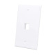 Placa Tapa Faceplate 1 keystone ABS