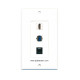 Placa Tapa decora ABS puerto HDMI + USB 3.0 + Jack RJ45 Cat5e Placa Tapa decora ABS puerto HDMI + USB 3.0 + Jack RJ45 Cat5e