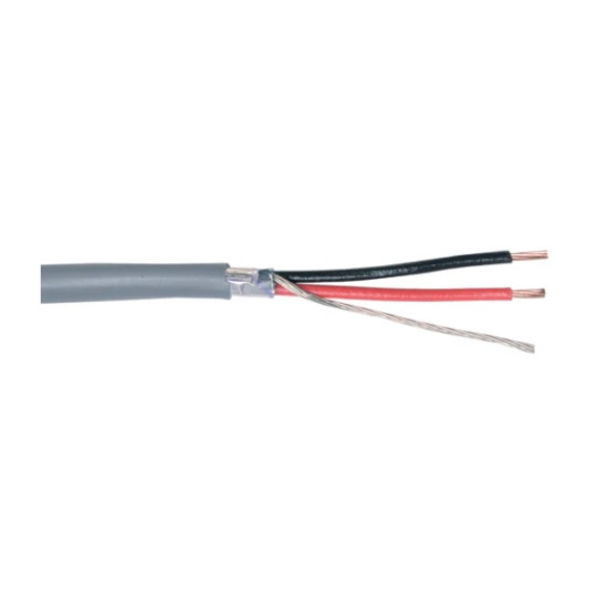 Metro de Cable Belden 3x22 AWG blindado 5501FE para control, voz y datos, venta por metro