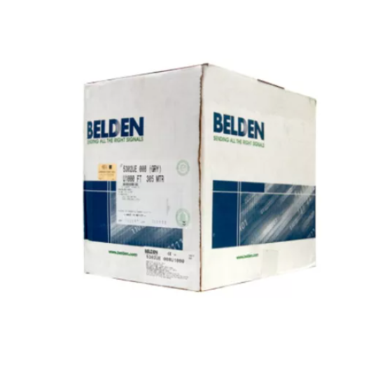 Bobina Belden Cable 4x18 AWG 5302UE multifilar para control, voz y datos, 305 m