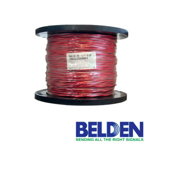 BOBINA Belden Cable 2x12 AWG 5000UE multifilar para control, voz y datos, 305 m