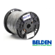 Bobina Belden Cable 2x22 AWG 5500UE para control, voz y datos, 305 m