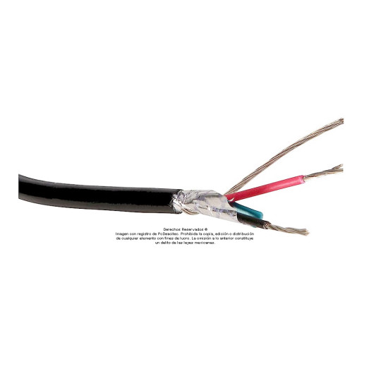 Cable Belden blindado 2x22 AWG estañado, especial para audio venta por metro