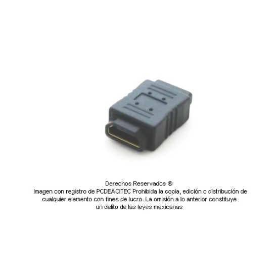 Adaptador HDMI hembra a hembra recto