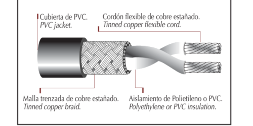 Cable ARSA micrófono x m
