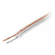 Cable ARSA POT Cordón Flexible Polarizado 2x14 AWG 300 v 60 °C, venta por metro Cable ARSA POT Cordón Flexible Polarizado 2x14 AWG 300 v 60 °C, venta por metro