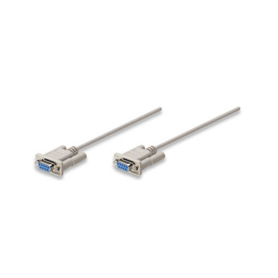 Cable Null Modem DB9 hembra a DB9 hembra de 1.8 m Cable Null Modem DB9 hembra a DB9 hembra de 1.8 m