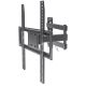 Soporte para TV, de pared, movimiento articulado, pantallas curvas o planas de 32" a 55" de máximo 35 kg Soporte para TV, de pared, movimiento articulado, pantallas curvas o planas de 32" a 55" de máximo 35 kg