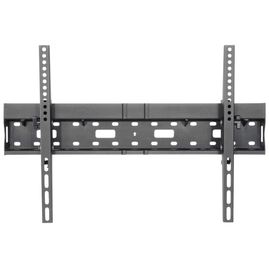 Soporte para TV, de pared, con inclinación, pantallas planas de 37" a 70" de máximo 35 kg, con área de almacén / repisa integrada Soporte para TV, de pared, con inclinación, pantallas planas de 37" a 70" de máximo 35 kg, con área de almacén / repisa integrada
