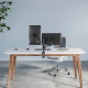 Soporte universal para dos monitores, con pistón a gas Soporte universal para dos monitores, con pistón a gas