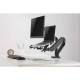 Soporte para laptop con montaje VESA ajustable Soporte para laptop con montaje VESA ajustable