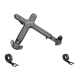 Soporte para laptop con montaje VESA ajustable Soporte para laptop con montaje VESA ajustable