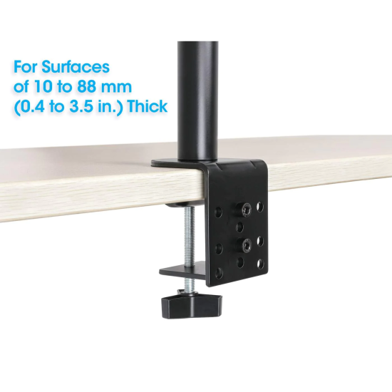 Soporte combinado de escritorio para laptop y monitor de 13" a 32"