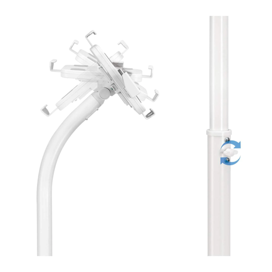 Soporte de suelo antirrobo para tablet y iPad Soporte de suelo antirrobo para tablet y iPad