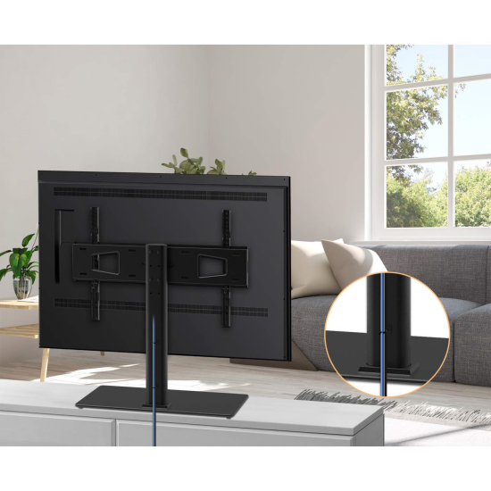 Soporte de montaje de TV, con altura ajustable Soporte de montaje de TV, con altura ajustable