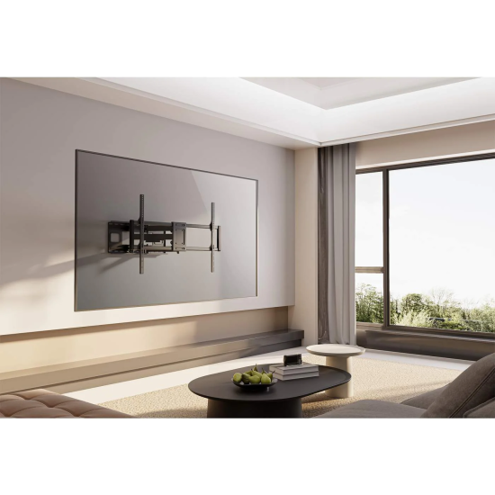 Soporte con doble brazo articulado para pantallas grandes Soporte con doble brazo articulado para pantallas grandes