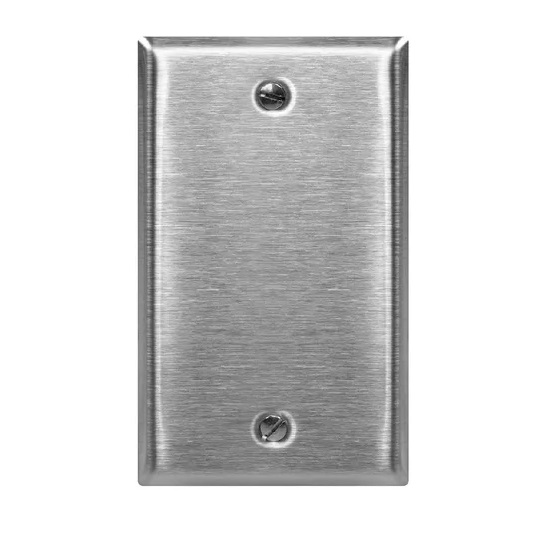 Placa Tapa Ciega Acero Inoxidable Grado Alimenticio estructura Austenítica Placa Tapa Ciega Acero Inoxidable Grado Alimenticio estructura Austenítica