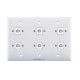 Placa Tapa 6 x USB 2.0 tipo B a USB 2.0 tipo A en ABS Placa Tapa 6 x USB 2.0 tipo B a USB 2.0 tipo A en ABS