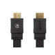 Cable HDMI plano 4K con Ethernet de 15 m