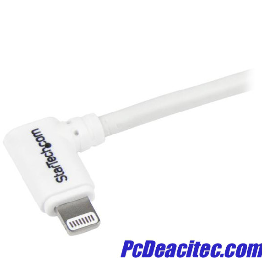 Cable Lightning Acodado a USB 2.0 de 1 m