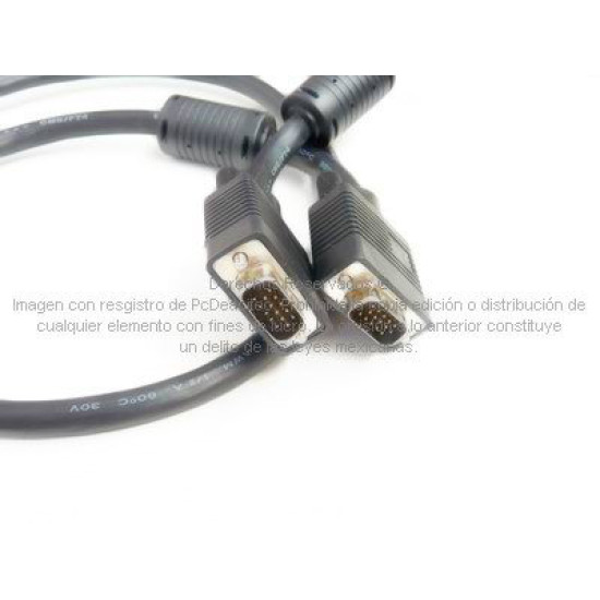 Cable SVGA (HD15) conexión rápida FASTERCONNECT 30 m con DIN de unión