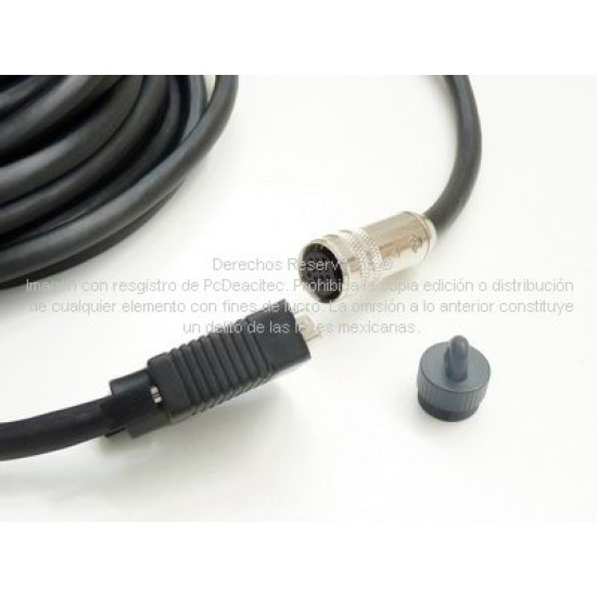 Cable SVGA (HD15) conexión rápida FASTERCONNECT 30 m con DIN de unión