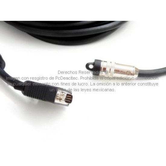 Cable SVGA (HD15) conexión rápida FASTERCONNECT 15 m con DIN de unión