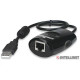 Adaptador de red USB 2.0 a Gigabit Ethernet