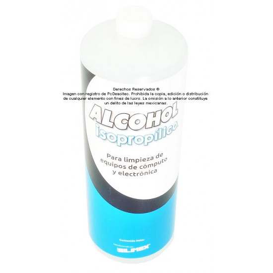 Alcohol Isopropílico, botella de 1 lt Alcohol Isopropílico, botella de 1 lt