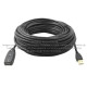 Cable extensión activa USB 2.0 alta velocidad 30 m