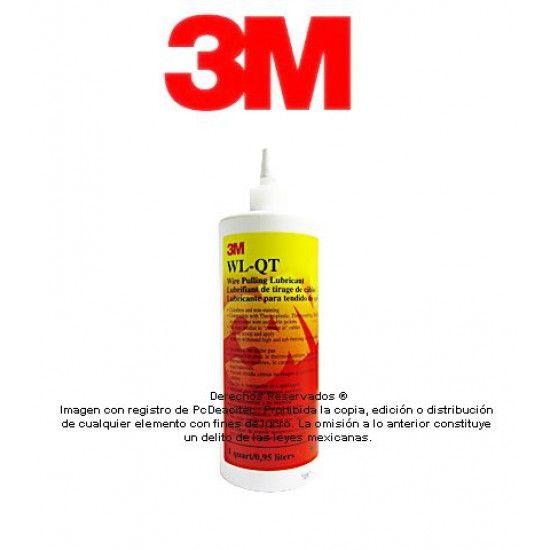 Gel lubricante 3M para tendido de cableado 1Lt