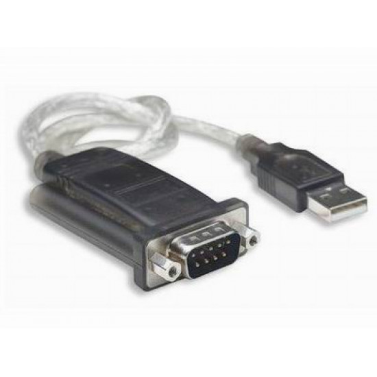 Cable convertidor USB 2.0 a serial DB9 macho