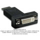 Adaptador DisplayPort macho a DVI-I hembra