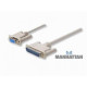 Cable DB9 a DB25, Null Modem de 1.8 m