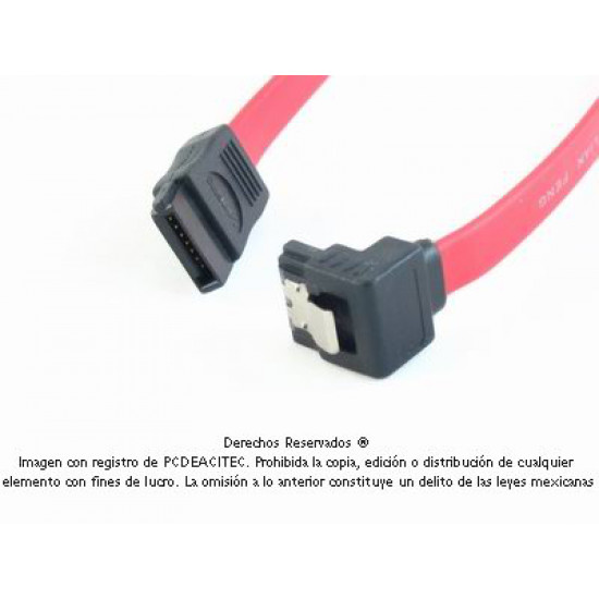 Cable Interno SATA (L) a SATA (L)  ángulo de 90° de 20 cm