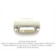 Adaptador DVI cople, hembra a hembra 24+ 5 pin